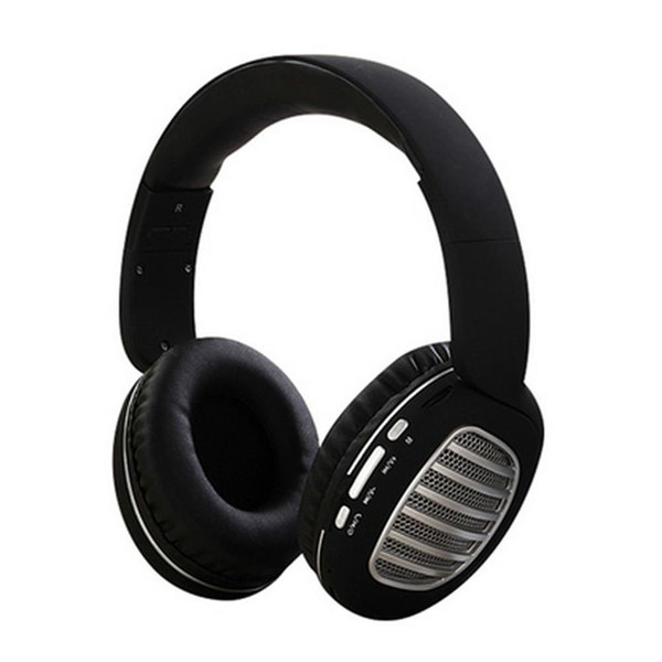 Wireless Bluetooth Foldable Headset FM Radio Stereo Music Portable Headset black gold K484-PCL_017HEFP5