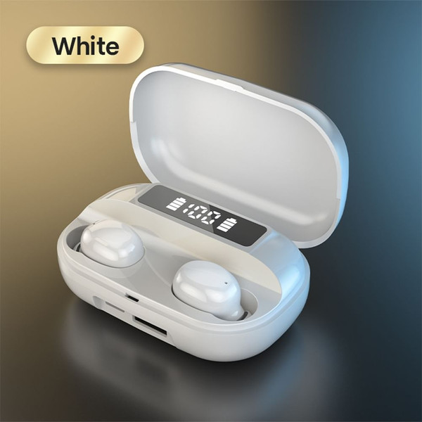 Tws Wireless  Headset Hifi Stereo 5.0 Bluetooth-compatible In-ear Earbuds Hands-free High-definitio K484-PEL_0KRFB3GX