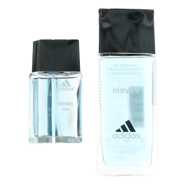 Adidas Moves by Adidas, 2 Piece Gift Set for Men R654-amgadm2