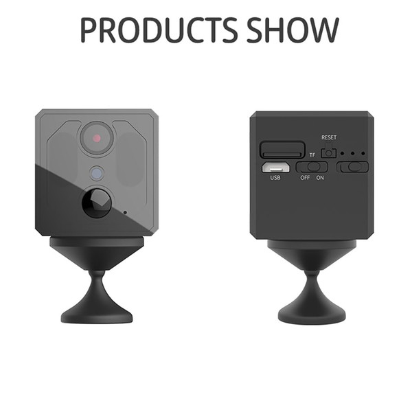HD 2K Camera Night Vision Sports Camera Home Security Monitor Bidirectional Camera Black 2k low pow K484-PEL_0MPA0KDL