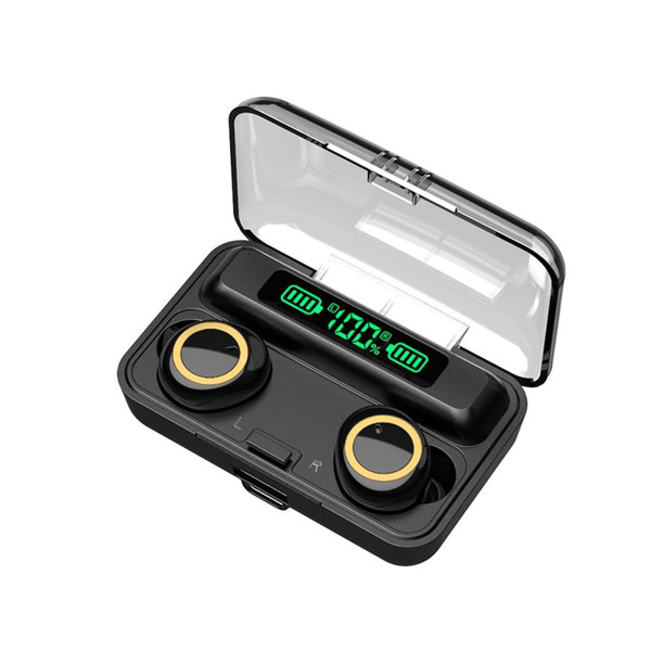 F9-3 Wireless Earbuds Waterproof Noise Canceling Earphones In-Ear Stereo Headphones With Charging C K484-PEL_0QJ42FG7