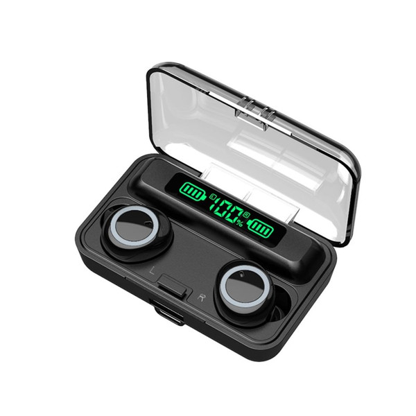 F9-3 Wireless Earbuds Waterproof Noise Canceling Earphones In-Ear Stereo Headphones With Charging C K484-PEL_0QJ42FG7