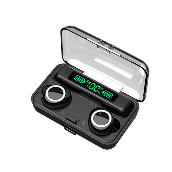 F9-3 Wireless Earbuds Waterproof Noise Canceling Earphones In-Ear Stereo Headphones With Charging C K484-PEL_0QJ42FG7