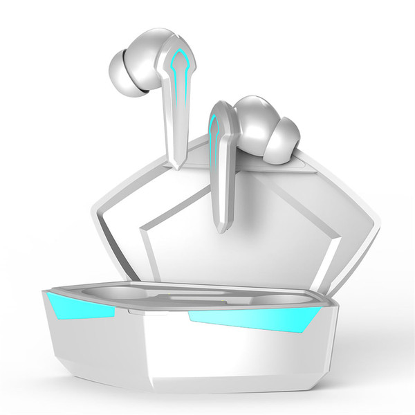 P30 Light-emitting Bluetooth Headset Binaural Digital Display Tws Wireless Gaming Earphone black K484-PEL_0PK253LI