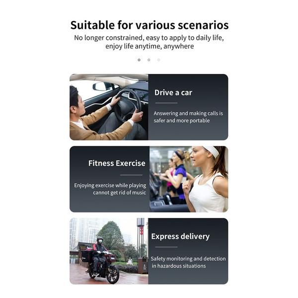 BY-8 Wireless In Ear Earbuds With Noise Canceling LED Display Charging Case Sleeping Headphones For K484-PEL_0R9RHF0R