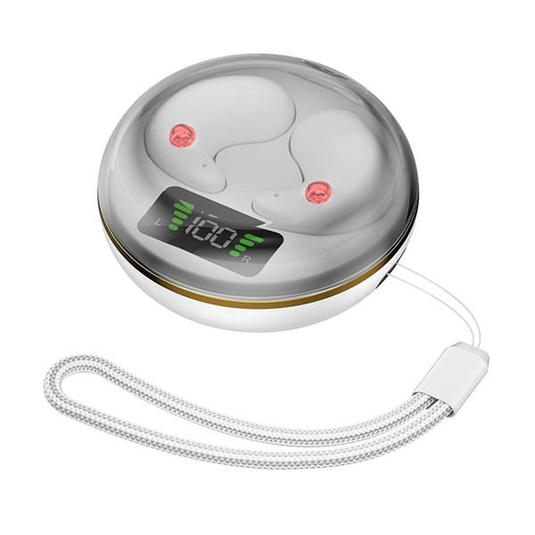BY-8 Wireless In Ear Earbuds With Noise Canceling LED Display Charging Case Sleeping Headphones For K484-PEL_0R9RHF0R