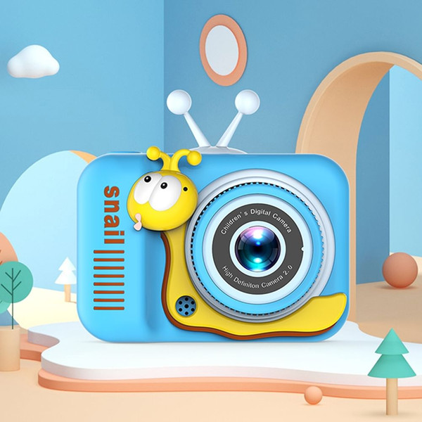 Kids Camera HD 1080P Children Sports Camera 2.0 Inch Ips Screen Mini Camera Black K484-PEL_0R9O7AO4