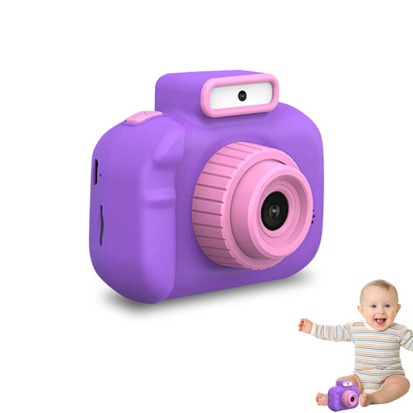 Digital Camera 4000w Front Rear Dual Lens Mini Video Photo Slr Cameras Cartoon Toy Yellow K484-PEL_0NCYKMT0