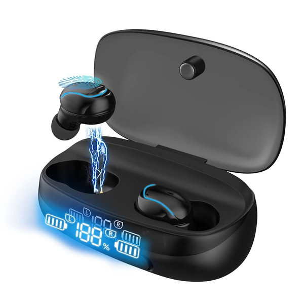 Wireless Earphones Ultra Long Playtime Headphones In Ear Headphones Stereo Sound Earphones With Pow K484-FQZCO_RRU5ZQDW