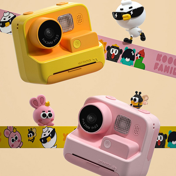 US Children Instant Camera HD 1080P Video Photo Digital Print Cameras Dual Lens Slr Photography Toys K484-PEL_0NGG21ST_US