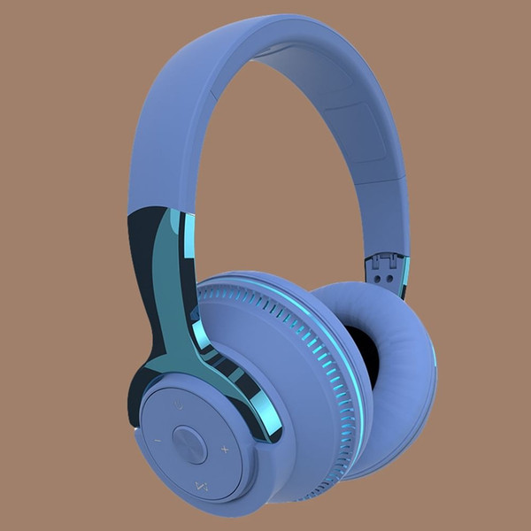 H2 Wireless Over Ear Headphones Low Latency Soft Ear Cups Brilliant Glow 24H Playtime Stereo Sound  K484-PEL_0QJI6TYT