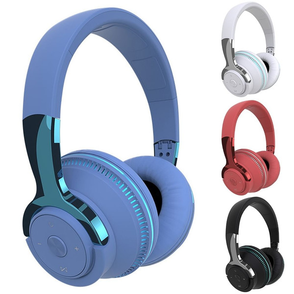 H2 Wireless Over Ear Headphones Low Latency Soft Ear Cups Brilliant Glow 24H Playtime Stereo Sound  K484-PEL_0QJI6TYT