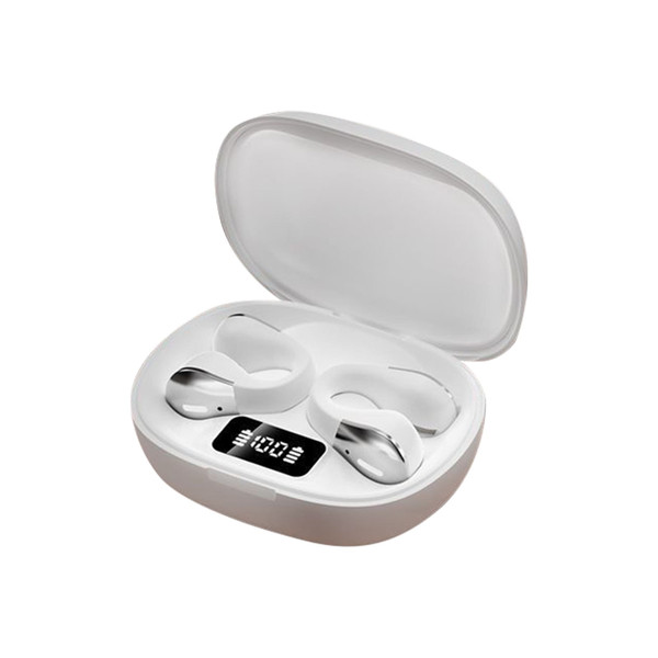 Wireless Earbuds Open-Ear Headset Stereo Sound Earphones With Power Display Charging Case Noise Red K484-FQZCO_L777IYXR
