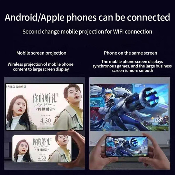X10 5g Wifi Mini Projector 1080p HD Mini Projector Manual Zoom Smartphone Projector Outdoor Movie E K484-PEL_0QOSQW6N