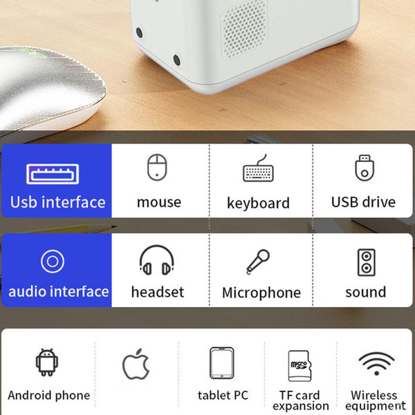 X10 5g Wifi Mini Projector 1080p HD Mini Projector Manual Zoom Smartphone Projector Outdoor Movie E K484-PEL_0QOSQW6N