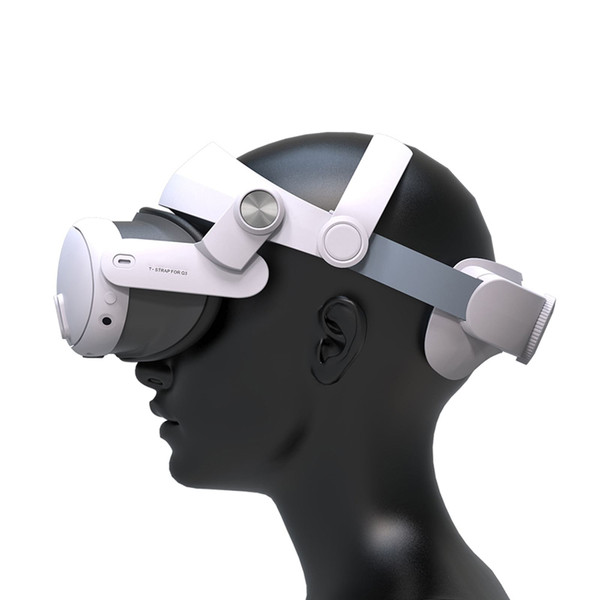 T300 VR Headset Head Strap Premium Replacement Gaming VR Glasses Accessories for Meta Quest 3 Heads K484-PEL_0RT0Z3W9