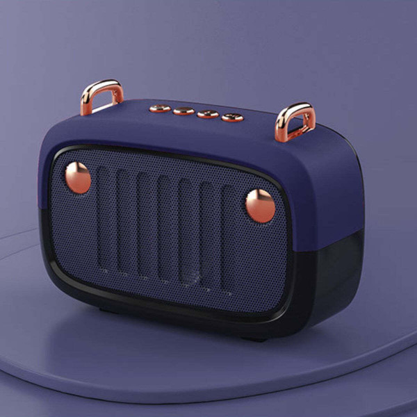 Color: BLUE - Retro Look FM Radio And Bluetooth Speaker K290-39904876658774