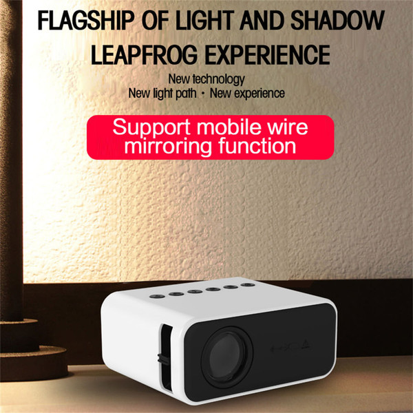 Yt500 Home Mini Projector Media Player Miniature Children Led Mobile Phone Projector Built-in Speak K484-PEL_0NOW4V1E