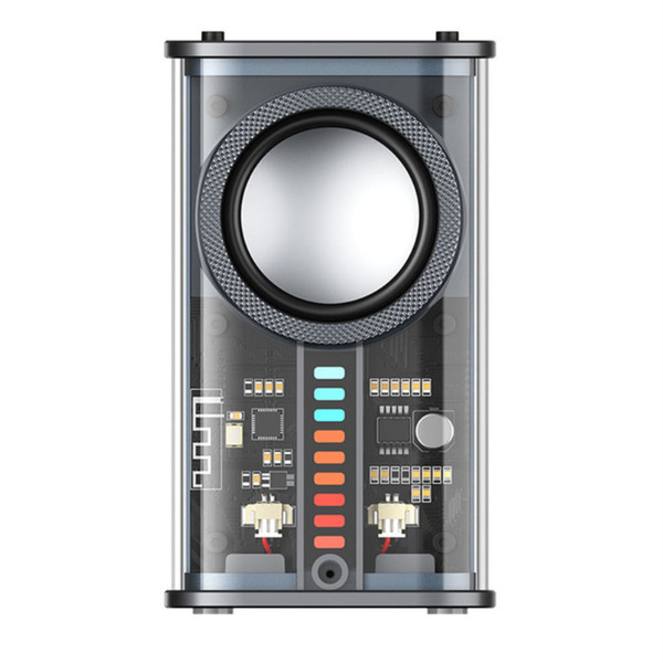 Draagbare TWS Wireless Speakers 360° Shocking Sound Bluetooth 5.0 With Colorful Lights Portable Spe K484-PEL_0Q88MLX5
