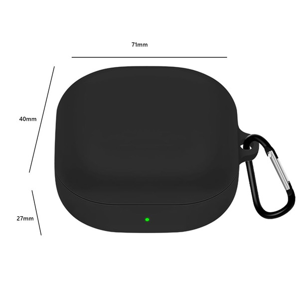 Silicone Earphone Protective Case Wireless Bluetooth Headset Anti-fall Cover With Buckle Compatible K484-PEL_0LWJNUWN