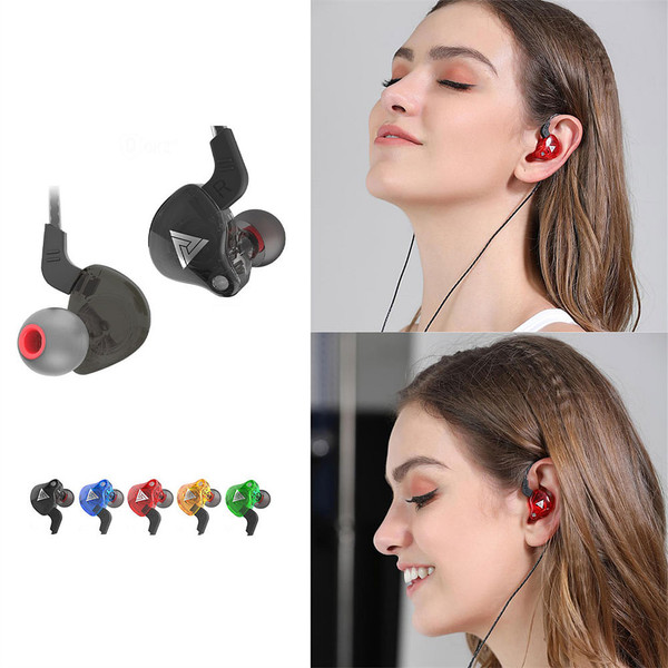 Hi-fi Sports Headphones 3.5mm In-ear Earphone Qkz Ak6 Copper Driver Black K484-PEL_0NKA8YQQ