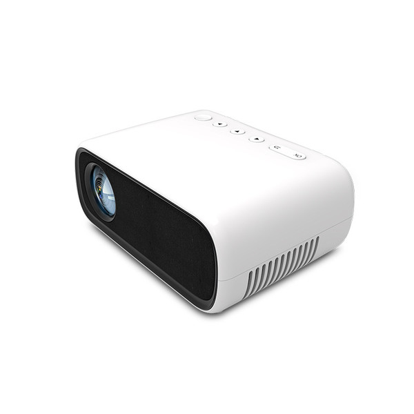 Color: WhiteYG280, Model: Uk - ED Projector 1080P video projector Q119-CJXFJTTY00062-WhiteYG280-Uk