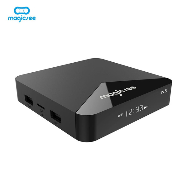 TV BOX N5 Android 9.0 TV BOX Amlogic S905X Quad-core 4K Resolution 2GB RAM 16GB ROM 2.4G 5G WiFi Se K484-PEL_0FB54TXG