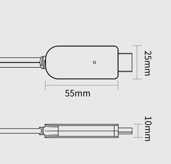 Converter to HDMI Mirror Cable Adaptor for Apple Mirroring Multiple Device red K484-PEL_0FL65GTW