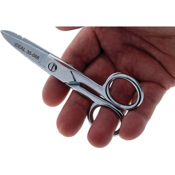 IDEAL 35-088 Electrician's Scissors with Stripping Notch R810-IDI35088