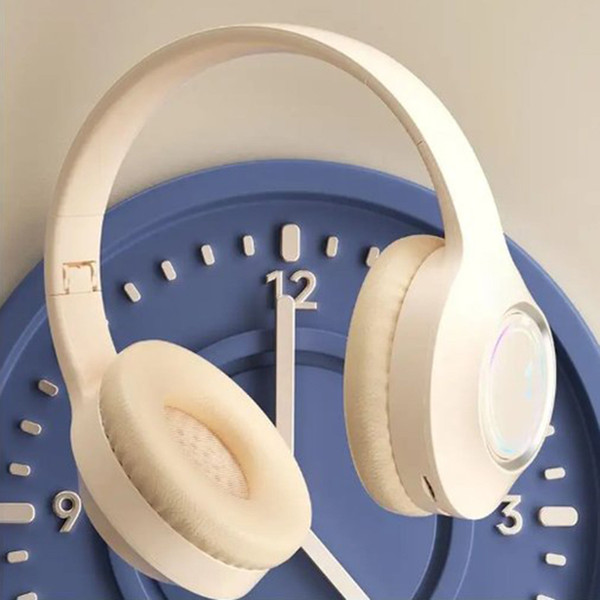 Noise Canceling Headset HIFI Sound Headphones Wireless Folding Scalable Gaming Headphones For Offic K484-PEL_0RDIPV3M