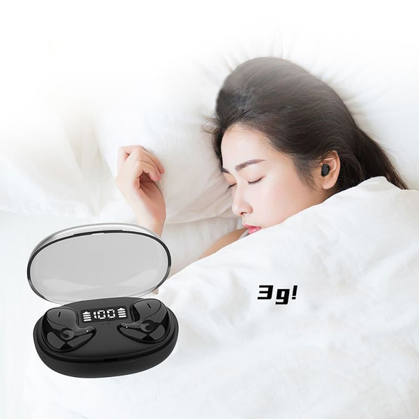 Wireless Earbuds Small Sleeping Headphones In Ear Earphones With Power Display Charging Case Headph K484-FQZCO_NJC0CQNY