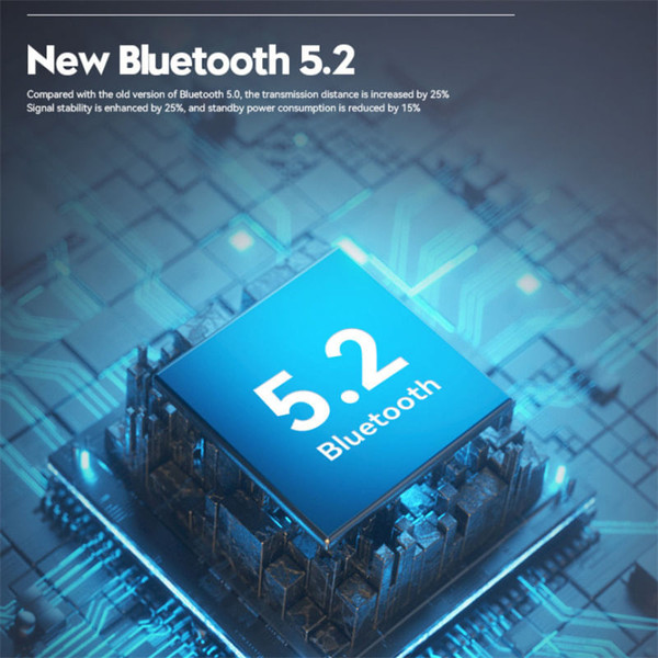 Tws Wireless Headset Bluetooth 5.2 Luminous Digital Display In-ear Stereo Noise Cancelling Earphone K484-PEL_0OBOKX5J