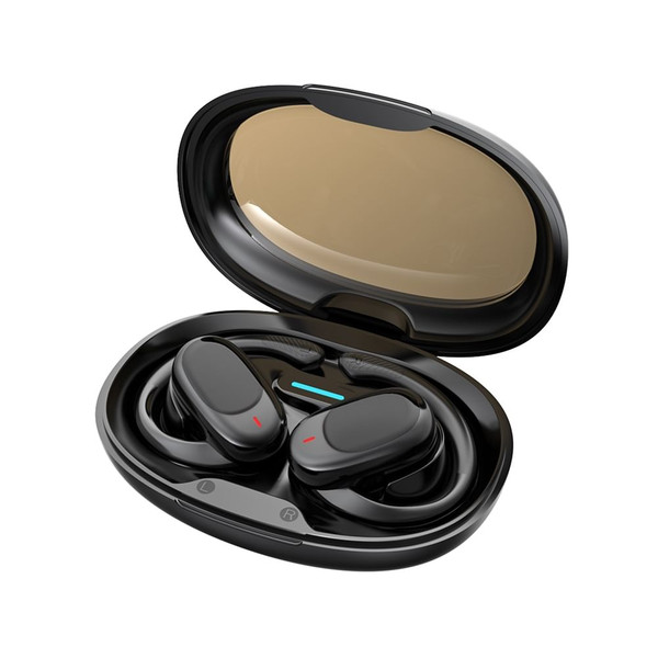 JM05 Open Ear Headphones Air Conduction Headphones Wireless Earphones with Ear Hook Charging Case E K484-PEL_0S5MYBP0