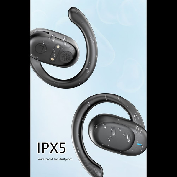JM05 Open Ear Headphones Air Conduction Headphones Wireless Earphones with Ear Hook Charging Case E K484-PEL_0S5MYBP0