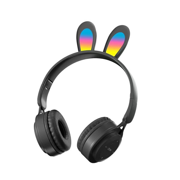 Y08r Wireless Bluetooth Headphones Cute Rabbit Ears Design Touch Control Music Headset Girls Gifts  K484-FQZCO_7AJII9G2