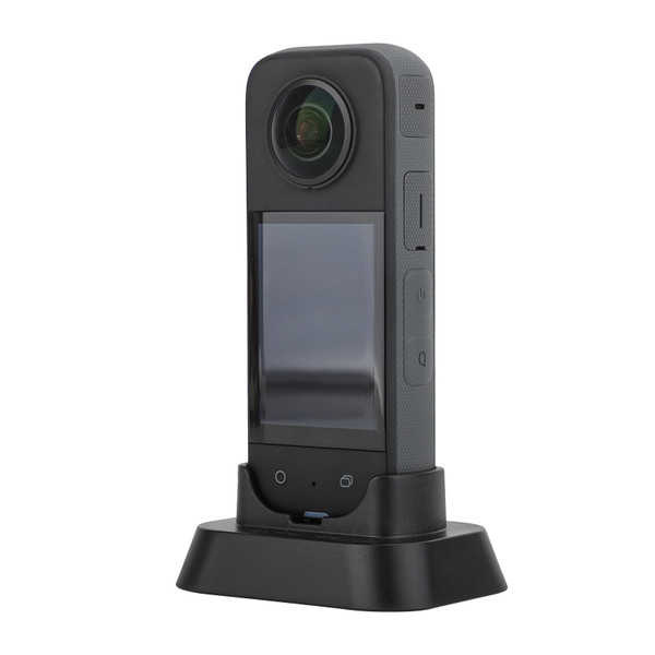 Panoramic Camera Desktop Support Bracket 1/4 Screw Fixed Vertical Base Compatible For Insta360 X3 A K484-PEL_0O4DW8JX