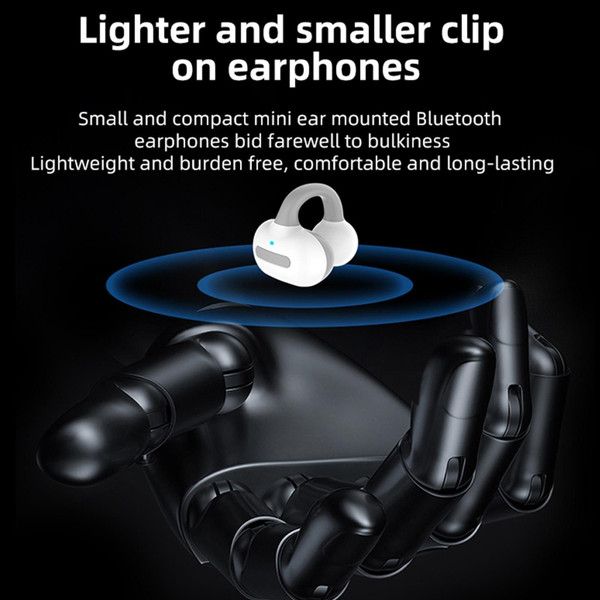 Bone Conduction Headphones Wireless Headset With Charging Case For Cycling Running Driving For Andr K484-PEL_0QF520J0
