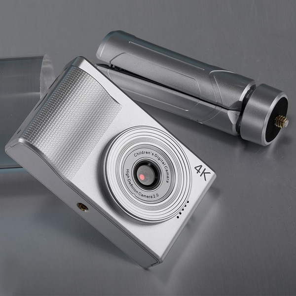 40MP Kids Digital Camera Video Recorder 1080P Ips 2.4 Inch Screen Silver with Stand K484-PEL_0R9I5ZJR