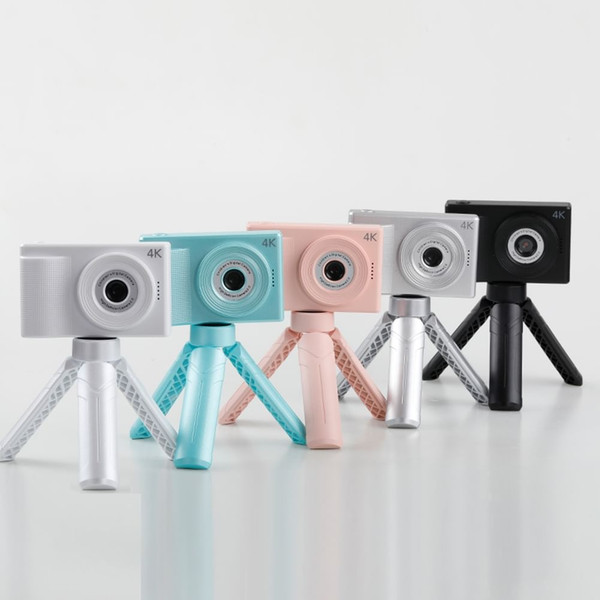 40MP Kids Digital Camera Video Recorder 1080P Ips 2.4 Inch Screen Silver with Stand K484-PEL_0R9I5ZJR