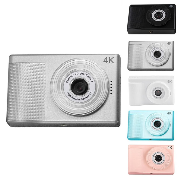 40MP Kids Digital Camera Video Recorder 1080P Ips 2.4 Inch Screen Silver with Stand K484-PEL_0R9I5ZJR