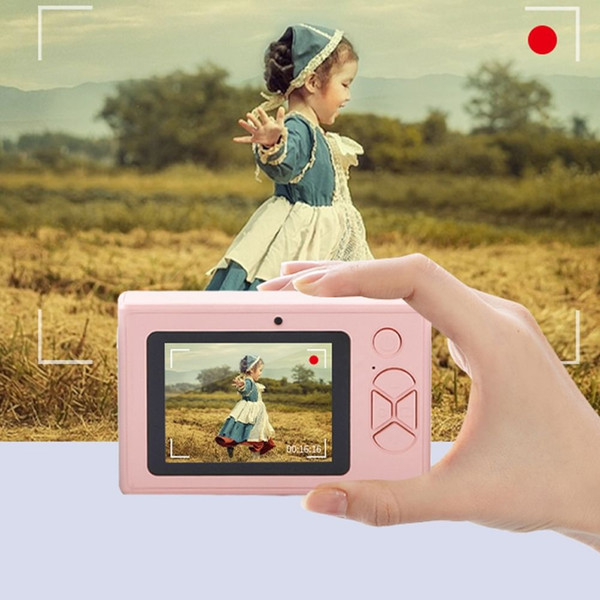 40MP Kids Digital Camera Video Recorder 1080P Ips 2.4 Inch Screen Silver with Stand K484-PEL_0R9I5ZJR