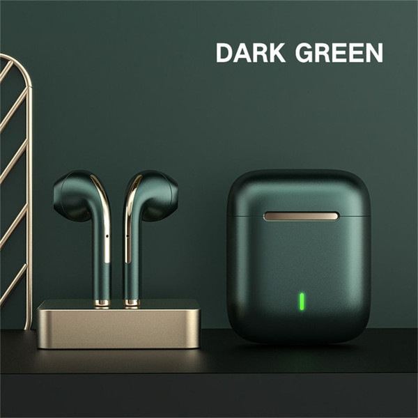 J18 Wireless Earbuds 20H Playtime Stereo Sound Earphones With Charging Case For Smart Phone Compute K484-PEL_0QCRU19B