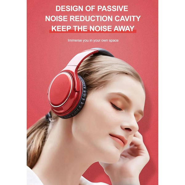 VJ901 Wireless Headphones Over Ear Wireless Headphones Foldable Lightweight Headset With TF Card Mo K484-PEL_0QPIWY11