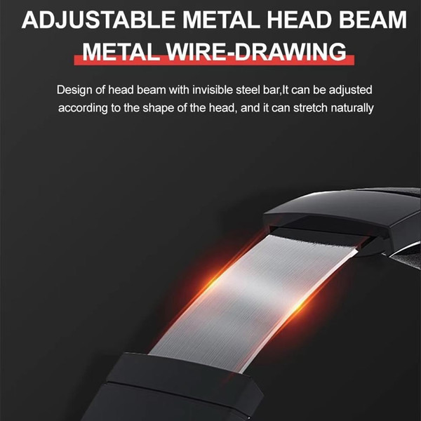 VJ901 Wireless Headphones Over Ear Wireless Headphones Foldable Lightweight Headset With TF Card Mo K484-PEL_0QPIWY11