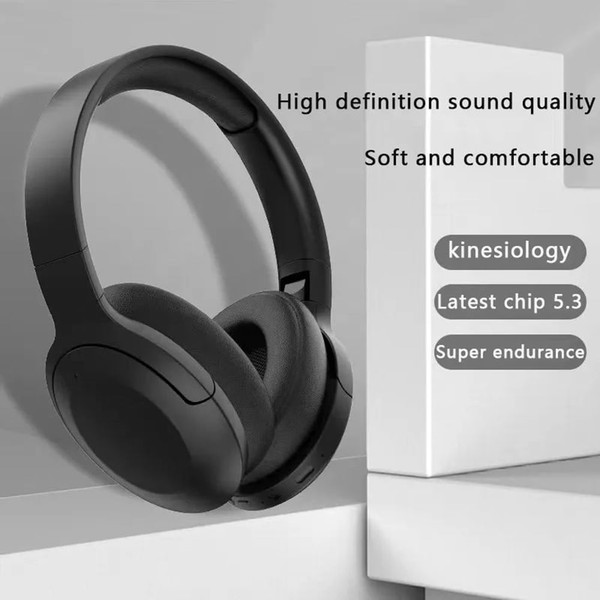P2968 Wireless Headset Noise Canceling Stereo Headphones Over Ear Folding Earphones For Cell Phone  K484-PEL_0R7WWS6Y