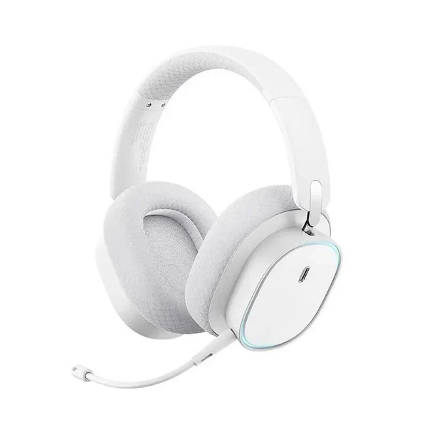 Color: WHITE, Ships From: CHINA - New! GH02 Gaming Wireless Headphone with Mic Over-Ear Headphones  F640-12000044615693416