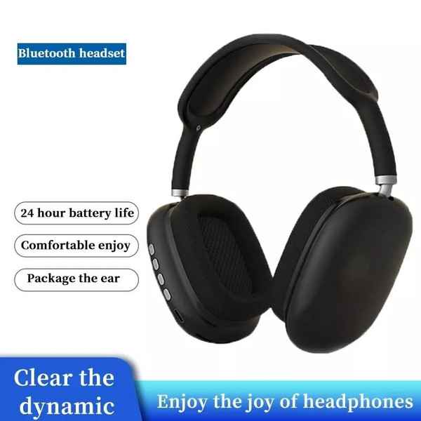 Mobile Phone Wireless  Headset P9airmax Bluetooth-compatible Head-mounted Earphones Phone Computer  K484-PEL_0KSKYCGX