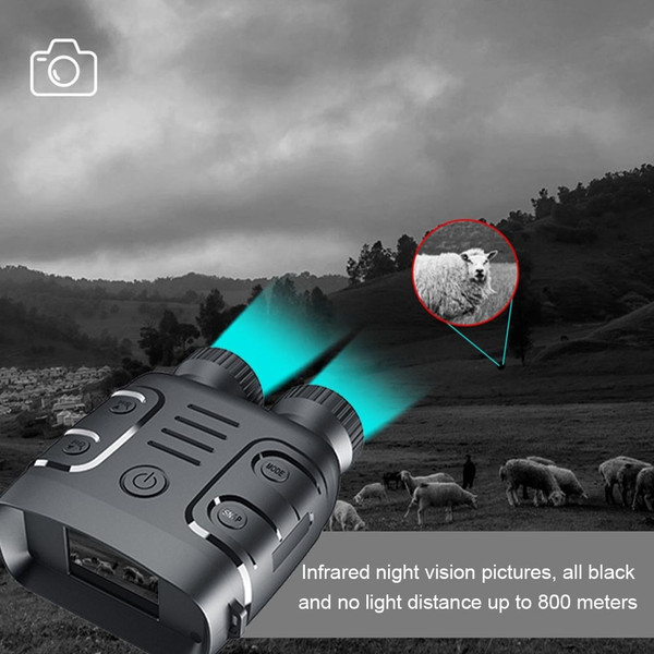 US Night Vision Goggles 2.4 inch Lcd Display Infrared Binoculars with 5x Digital Zoom 1080P Goggles K484-PEL_0Q9F2S43_US