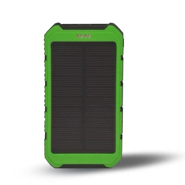 Color: Green - Roaming Solar Power Bank Phone or Tablet Charger K290-5892171845