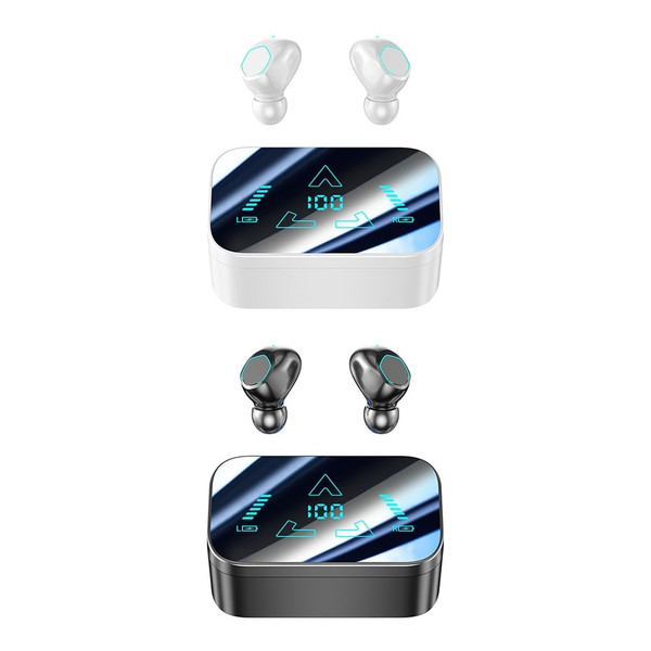 M48 Wireless Earbuds Ultra Long Playtime Headphones With Power Display Charging Case Sweatproof Ear K484-PEL_0R9ZJ0FD